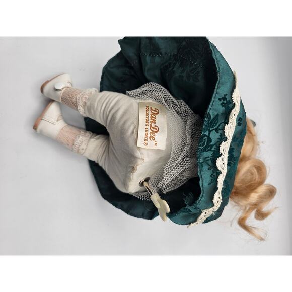 Vintage DanDee Musical Wind Up Doll Porcelain 14" Creepy Scary Moving Animated - Picture 3 of 5